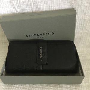Liebeskind Berlin Leonie Vintage Wallet, Black